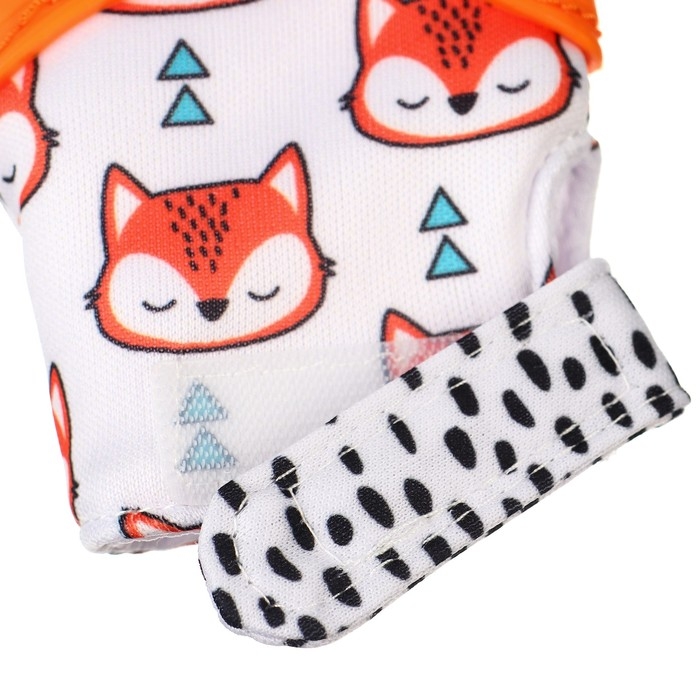 Прорезыватель-рукавичка «Лисичка», Крошка Я Прорезыватель-рукавичка «Лисичка», Крошка Я