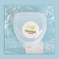 Контейнер для хранения протезов, 8 &times; 7 &times; 3 см, цвет прозрачный