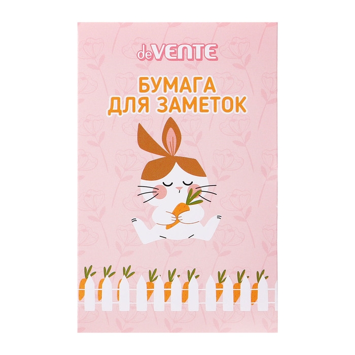 Набор клейкой бумаги для заметок deVENTE. 65x100 мм, набор заметок: 20x56 мм, 40x56 мм и 56x90 мм, 8x20 листов, офсет 80 г/м&sup2;, печать 4+0, ассорти форм, 8 дизайнов, в картонном блистере и пластиковом пакете с европодвесом