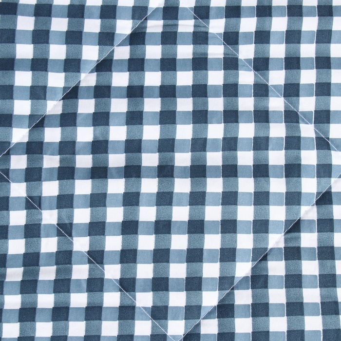 Покрывало LoveLife 2сп Blue cage 180*210&plusmn;5см, новосатин, 100%п/э