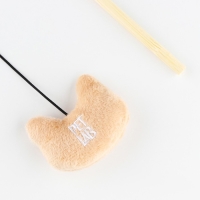 Дразнилка &laquo;Мордочка&raquo; с игрушкой, бежевая