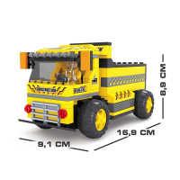 Конструктор спецтехника &laquo;Самосвал&raquo; KEYIXING Winner, на радиоуправлении, 217 деталей, 6+
