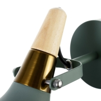 Бра "Лола" Е27 40Вт зеленый 25х16х25см Бра "Лола" Е27 40Вт зеленый 25х16х25см