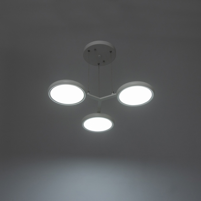 Люстра "Алис" 3хLED 72Вт 3000-6000К белый 52х52х100 см