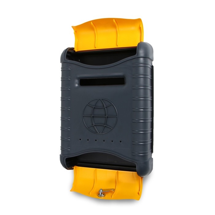 Ящик почтовый, пластиковый, «Стандарт», с замком, серый Ящик почтовый, пластиковый, «Стандарт», с замком, серый