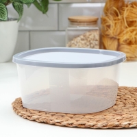 Контейнер для продуктов с мерной шкалой &laquo;BioFresh&raquo;, 2,65 л, прозрачный, крышка микс