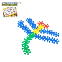 Конструктор &laquo;Мелкие снежинки&raquo;, 110 деталей