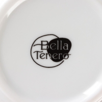 Набор банок фарфоровых для сыпучих продуктов с ложками на бамбуковой подставке BellaTenero «Герда», 2 предмета: 300 мл, цвет белый Набор банок фарфоровых для сыпучих продуктов с ложками на бамбуковой подставке BellaTenero «Герда», 2 предмета: 300 мл, цвет белый