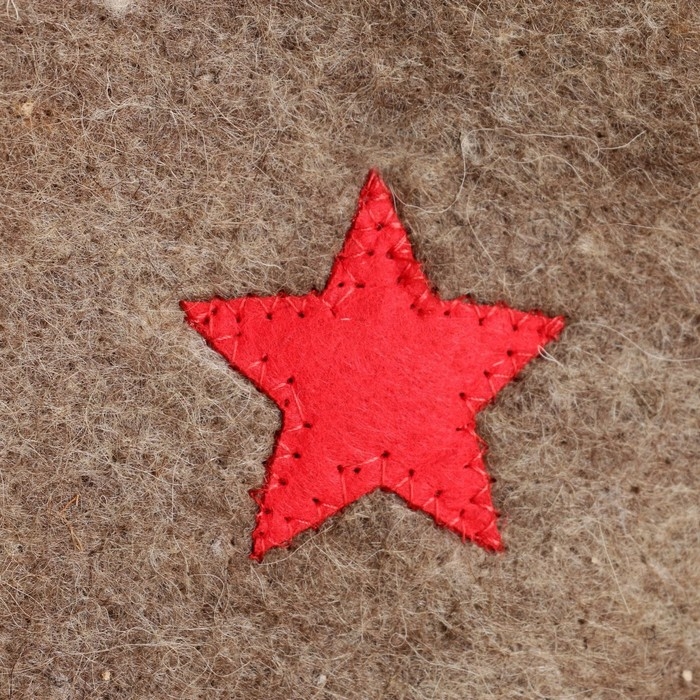 Шапка для бани Шапка для бани "Буденовка" темная