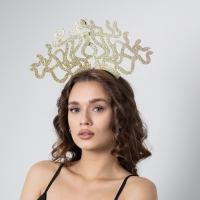 Новый год! Ободок для волос карнавальный &laquo;Змея&raquo;