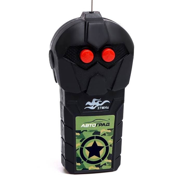 Грузовик радиоуправляемый &laquo;Военный&raquo;, работает от батареек, цвет зелёный