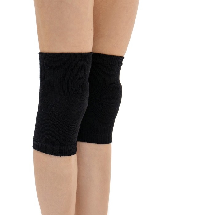 Наколенники для гимнастики и танцев Grace Dance №2, р. L, цвет чёрный