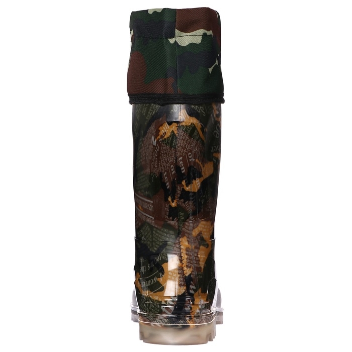 Сапоги мужские С-10РУМ, ПВХ, утепленные, камуфляж МИКС, размер 41 (262)