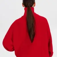 Джемпер Siluetti Birne, красный, размер S/M