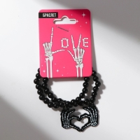 Браслет на Хэллоуин "Love", 7 х 5 см Браслет на Хэллоуин "Love", 7 х 5 см