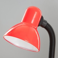 Лампа настольная Е27, с выкл. (220В) красная (203В) RISALUX