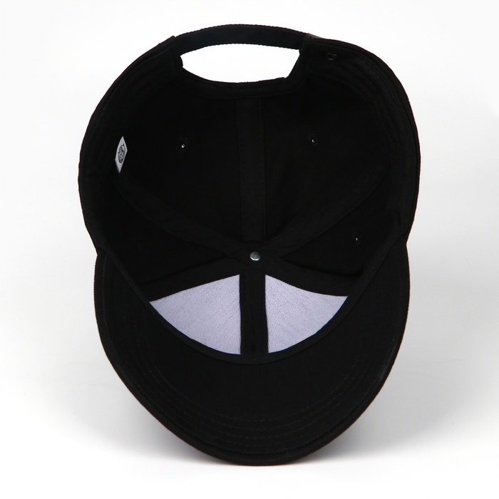 Кепка мужская «МИНИМУМ», цвет чёрный, р-р 56 Кепка мужская «МИНИМУМ», цвет чёрный, р-р 56