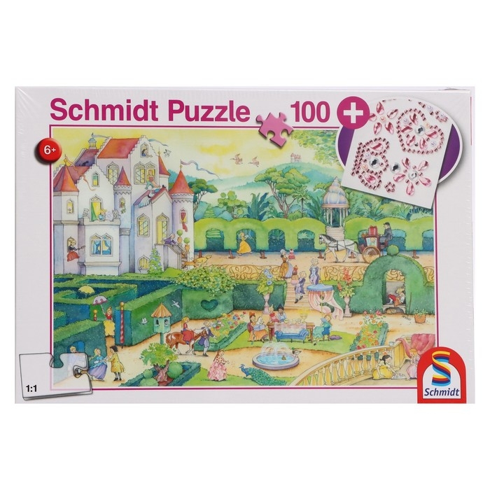 Пазл «Сказочные принцессы», с подарком, 100 элементов Пазл «Сказочные принцессы», с подарком, 100 элементов