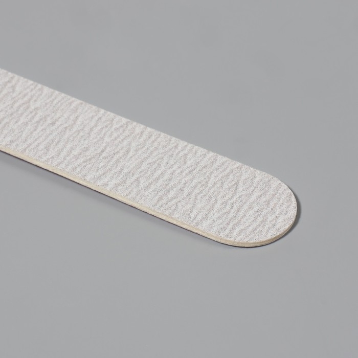 Пилка-наждак, на деревянной основе, набор 20 шт, абразивность 180, 18 см, цвет серый/розовый Пилка-наждак, на деревянной основе, набор 20 шт, абразивность 180, 18 см, цвет серый/розовый