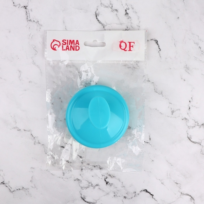 Щётка - массажёр для мытья головы, 8 × 8 × 6 см, цвет голубой Щётка - массажёр для мытья головы, 8 × 8 × 6 см, цвет голубой