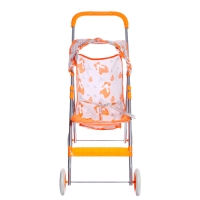 Коляска летняя для кукол &laquo;Лисички&raquo;, металлический каркас