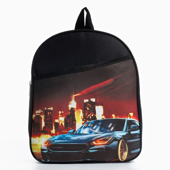 Рюкзак детский для мальчика &laquo;Скорость&raquo;, 24х28х8,5 см