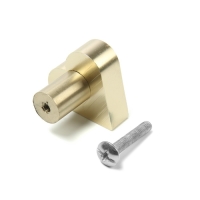 Ручка кнопка мебельная &ldquo;HEART&ldquo;, цвет сатиновое золото