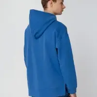 Худи оверсайз унисекс Tolla, синее (джинс), размер XS/S