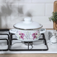 Кастрюля эмалированная &laquo;Мозаика&raquo; 1,5 л, d=15 см, индукция