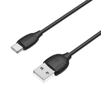 Кабель Borofone BX19, Type-C - USB, 3 A, 1 м, чёрный Кабель Borofone BX19, Type-C - USB, 3 A, 1 м, чёрный