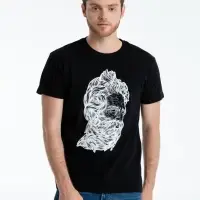 Футболка Tattoo Inverted, черная, размер S