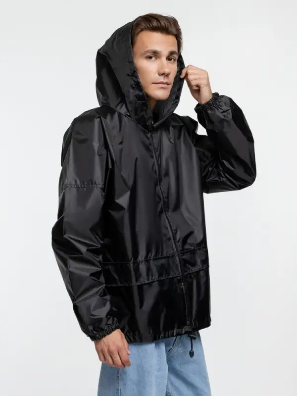 Дождевик Kivach Promo черный, размер 3XL