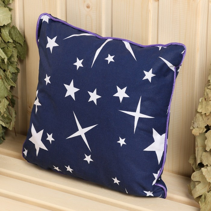 Подушка из кавказских трав на основе листьев дуба и эвкалипта, МИКС, 27&times;27 см