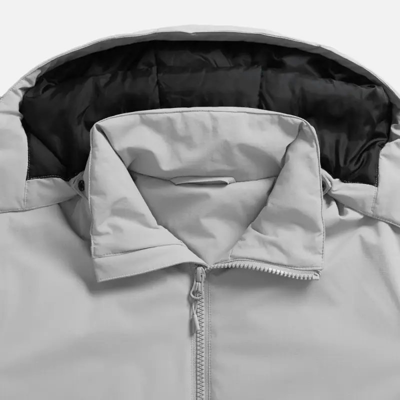 Куртка-парка унисекс Sfera, светло-серая, размер S