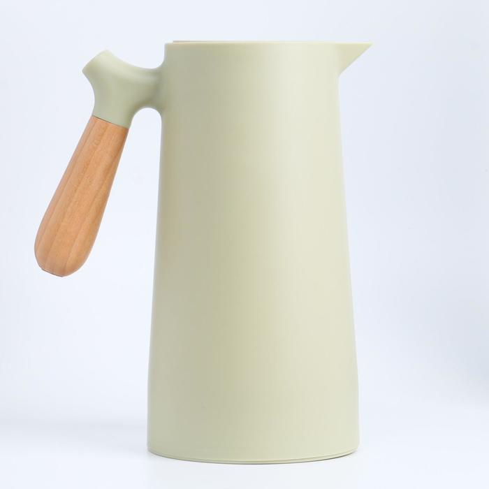 Термос-кофейник 1 л, сохраняет тепло 24 ч, 24.5 х 12.5 см, зелёный Термос-кофейник 1 л, сохраняет тепло 24 ч, 24.5 х 12.5 см, зелёный