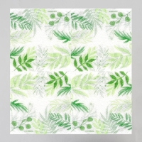 Салфетки бумажные &laquo;Узоры природы&raquo;, 24х24 см, 20 шт