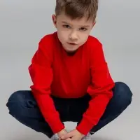 Свитшот Toima Kids красный, 6 лет