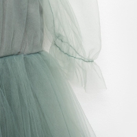 Платье для девочки нарядное KAFTAN, рост 98-104 см (30), цвет зелёный