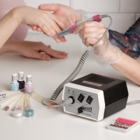 Сменная ручка для маникюрного аппарата Luazon LMH-05, металл