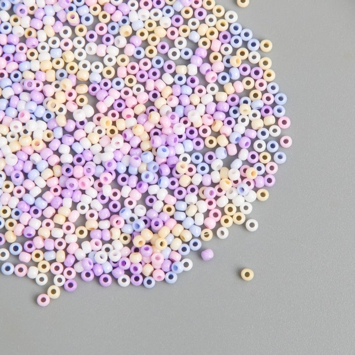 Бисер стекло 11/0 Бисер стекло 11/0 "Меланж макарун. Глянец" 10 гр