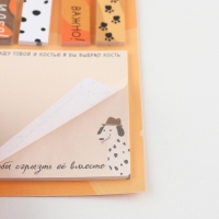 Книжка стикеров &laquo;Друг!&raquo;, 5 блоков, 30 листов