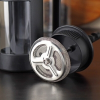 Чайник заварочный френч - пресс &laquo;Футуризм&raquo;, 350 мл, стекло, цвет чёрный