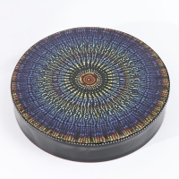 Шаманский бубен "Мозаика" с колотушкой 5х25х25 см
