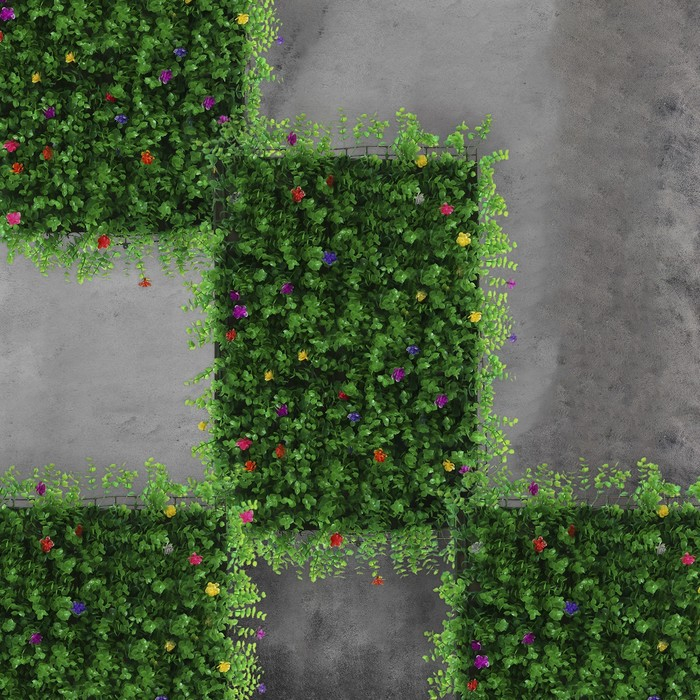 Декоративная панель, 40 × 60 см, «Разноцвет», МИКС, Greengo Декоративная панель, 40 × 60 см, «Разноцвет», МИКС, Greengo