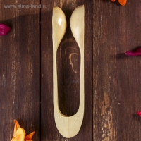 Сувенирный музыкальный инструмент "Ложки" 25х6х4 см Сувенирный музыкальный инструмент "Ложки" 25х6х4 см