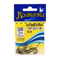 Крючки "Волжанка" Izumezina № 2/0, 10 шт Крючки "Волжанка" Izumezina № 2/0, 10 шт