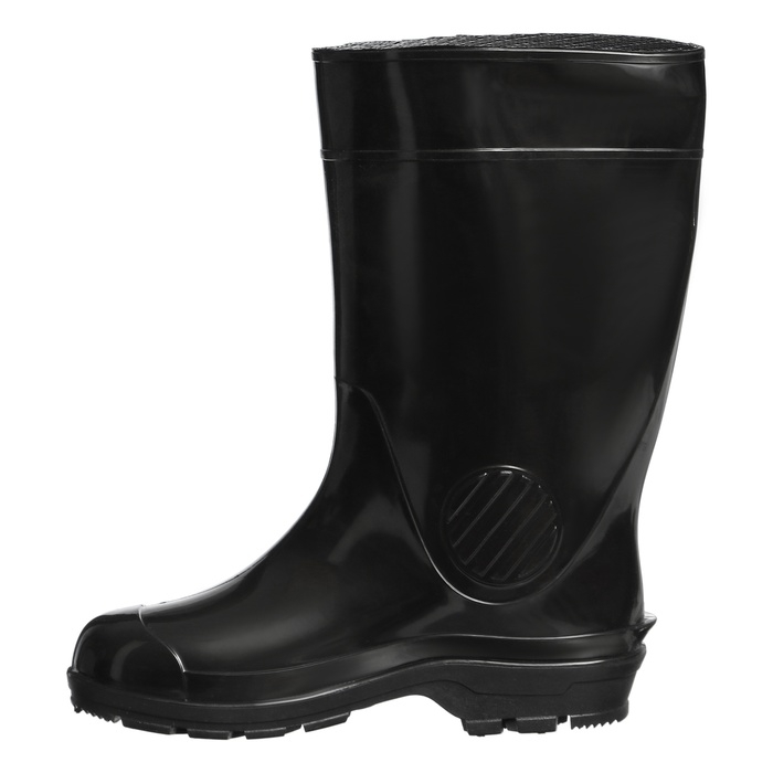 Сапоги мужские С-26, ПВХ, утепленные, черные, размер 46