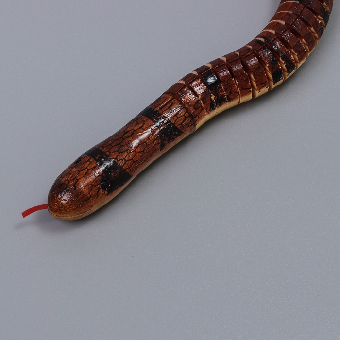 Деревянная игрушка &laquo;Змея&raquo;, 100 &times; 2 &times; 2 см