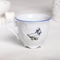 Чашка кофейная &laquo;Рококо Гуси&raquo;, 100 мл