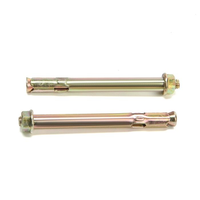 Анкерный болт ЛОМ, с гайкой, оцинкованный, 8х85 мм, 125 шт Анкерный болт ЛОМ, с гайкой, оцинкованный, 8х85 мм, 125 шт